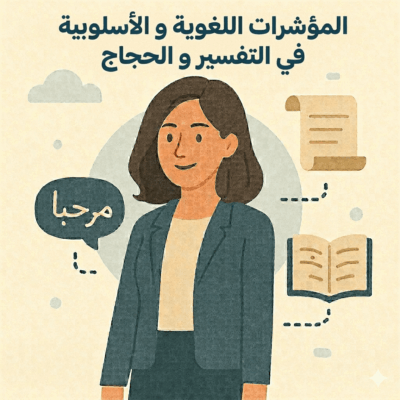 المؤشرات اللغوية والأسلوبية في التفسير والحجاج